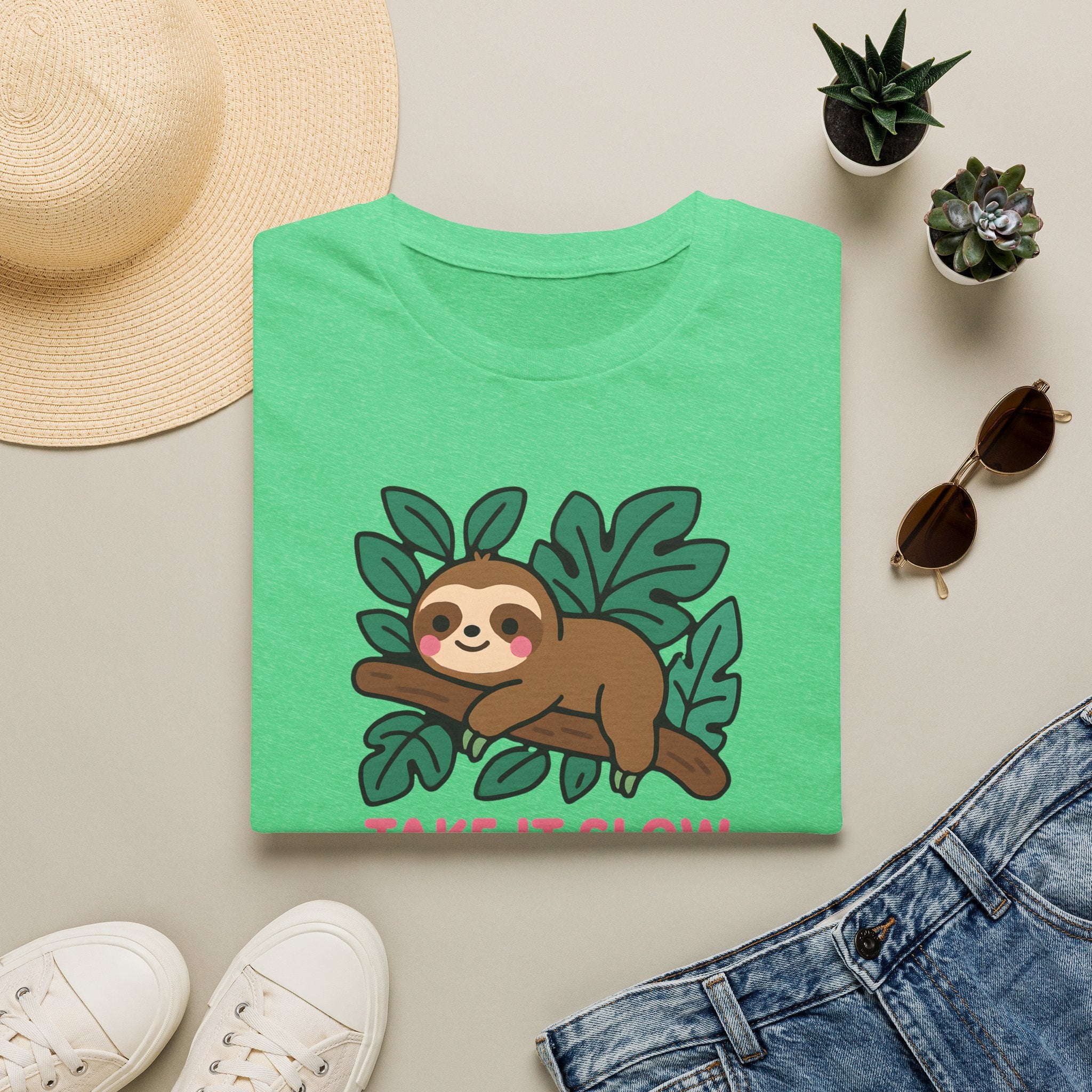 Sloth on a branch T-Shirt