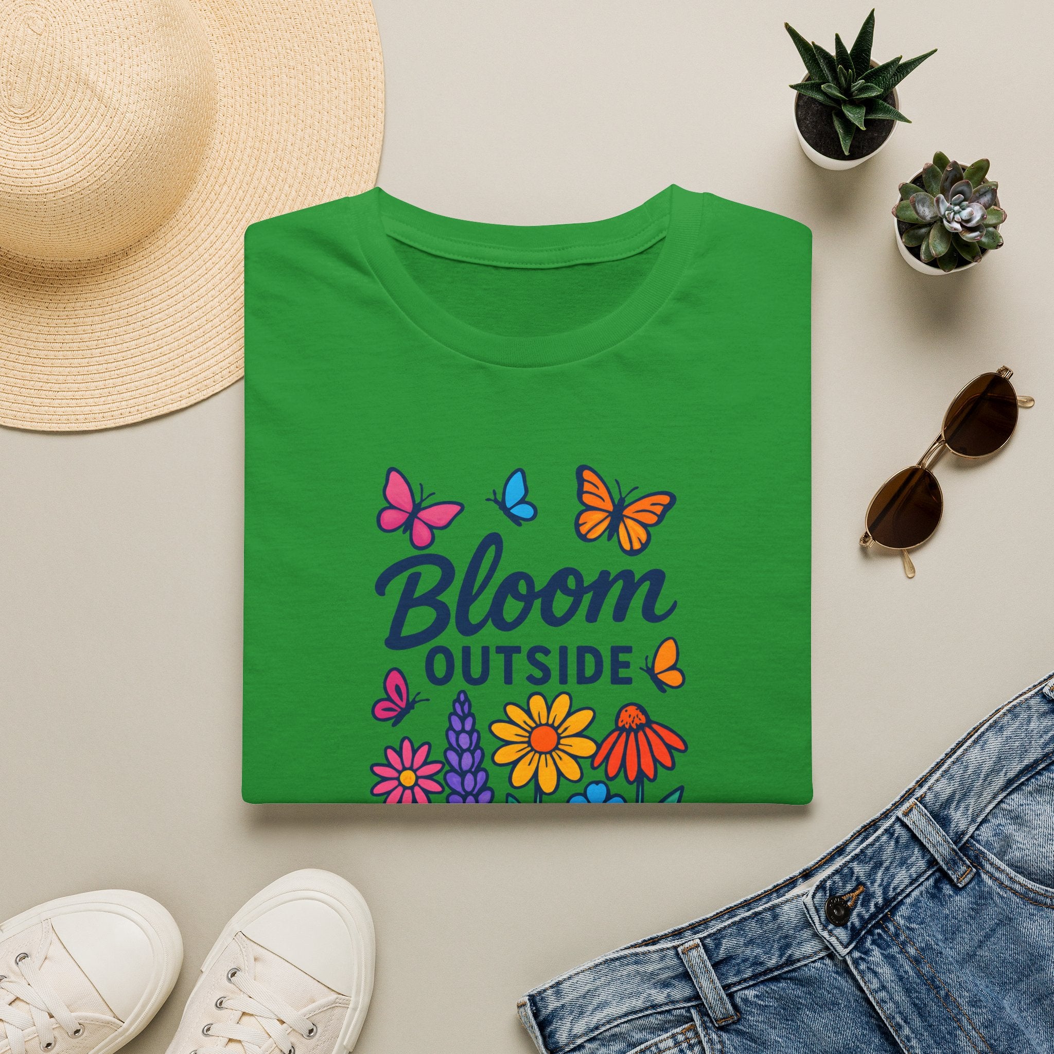 Bloom Outside Flowers T-Shirt
