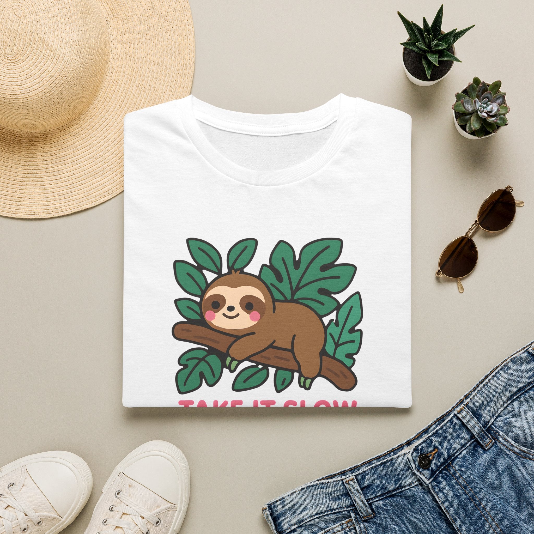 Sloth on a branch T-Shirt