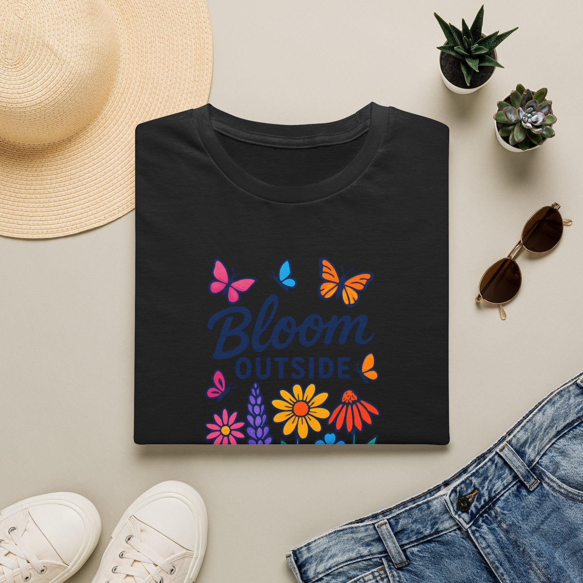 Bloom Outside Flowers T-Shirt